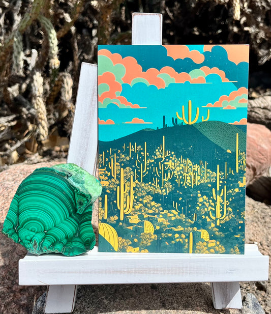 Tucson Nights Note Card