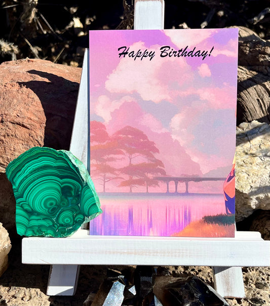 Happy Birthday V1 - Note Card